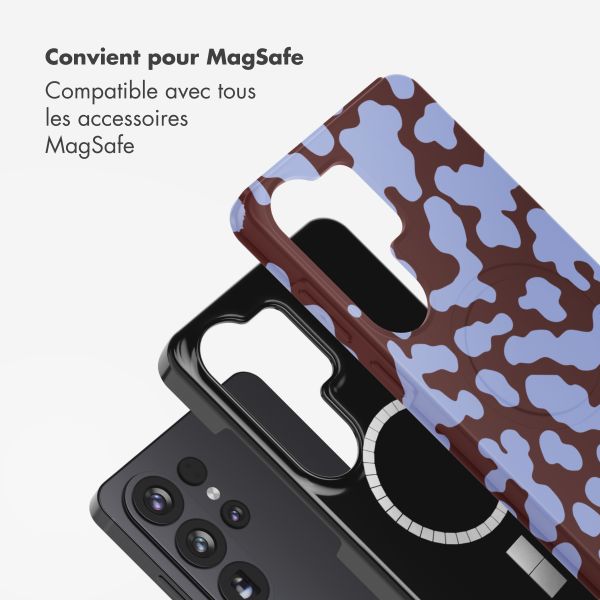 Selencia Coque arrière Vivid avec MagSafe Samsung Galaxy S26 Ultra - Moo'd Lavender Glow