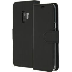 Accezz Étui de télephone Wallet Samsung Galaxy S9 - Noir
