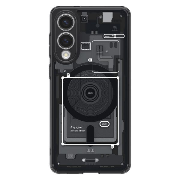 Spigen Coque Ultra Hybrid Zero One MagFit Samsung Galaxy S25 Edge - Noir