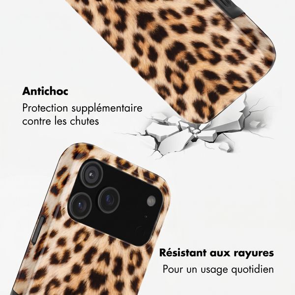 Selencia Coque arrière Vivid avec MagSafe Apple iPhone 18 Pro / 17 Pro - Wild Leo