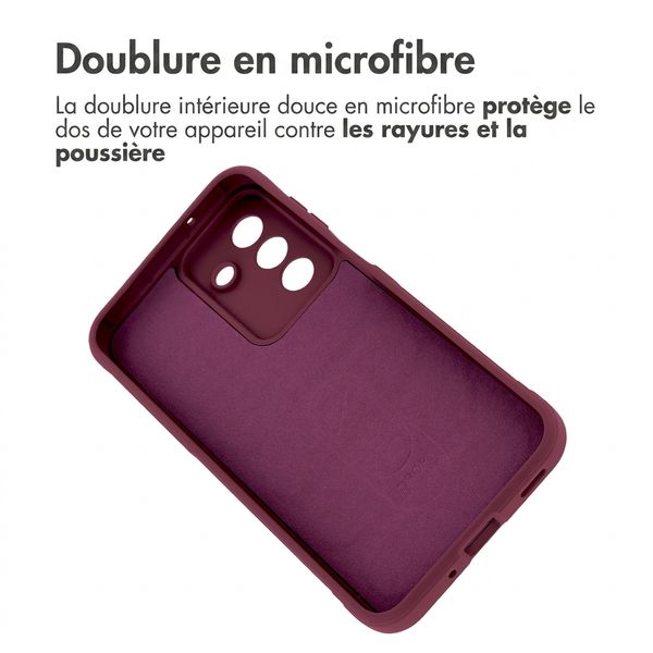 imoshion EasyGrip Backcover Samsung Galaxy A27 (5G) - Aubergine