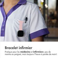 imoshion Bracelet infirmier en silicone Apple Watch | 44/45/46/49 mm - Rose