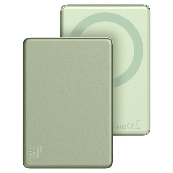 iDeal of Sweden MagSafe Powerbank Slim 5.000 mAh - Batterie externe sans fil - Sage Green