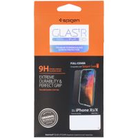 Spigen Protection d'écran en verre trempé GLAStR Apple iPhone X / Xs