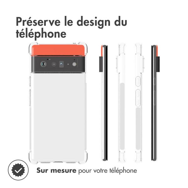 imoshion Shockproof Case Google Pixel 6 Pro - Transparent