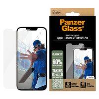 PanzerGlass Protection d'écran en verre trempé Anti-bactéries Apple iPhone 17e / 16e / 14 / 13 / 13 Pro