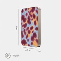 Selencia Powerbank Vivid 5 000 mAh - MagSafe et Qi - Desert Gold / Rebel Crush