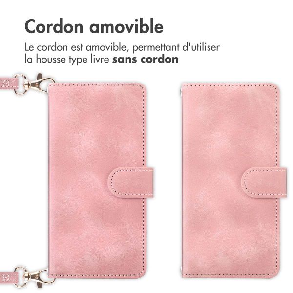 imoshion Etui de télephone portefeuille avec cordon Samsung Galaxy A26 - Rose
