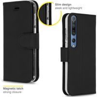 Accezz Étui de télephone Wallet Xiaomi Mi 10 (Pro) - Noir