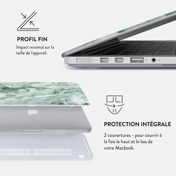 Burga Coque Rigide Apple MacBook Pro 13 pouces (2020 / 2022) - Pistachio Cheesecake
