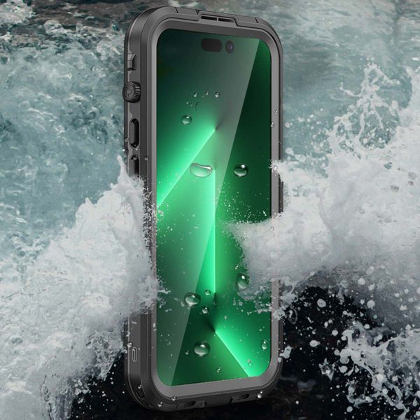 Redpepper Coque imperméable Dot Plus Apple iPhone 14 Pro Max - Noir
