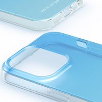iDeal of Sweden Coque Clear Apple iPhone 15 Pro - Light Blue