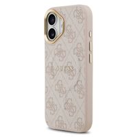 Guess Coque MagSafe Classic avec logo 4G Apple iPhone 17 - Rose