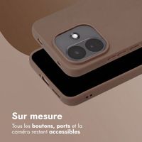 imoshion Coque Couleur Xiaomi Redmi Note 17 Pro - Marron