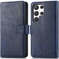 imoshion Étui de télephone portefeuille de luxe Samsung Galaxy S23 Ultra - Bleu foncé
