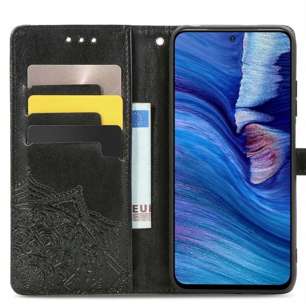 imoshion Etui de télephone Mandala Xiaomi Redmi Note 10 (5G) - Noir