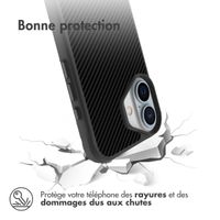 imoshion Rugged Hybrid Carbon Case Apple iPhone 16 Plus - Noir