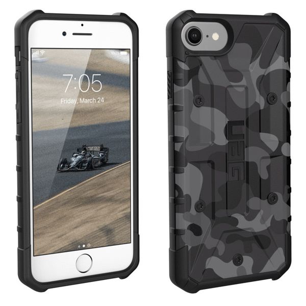 UAG Coque Pathfinder Apple iPhone SE (2022 / 2020) / 8 / 7 / 6(s) - Noir