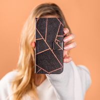 imoshion Design Softcase Bookcase Motorola Moto G9 Power - Black Graphic