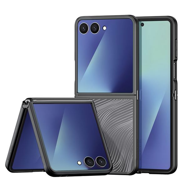 Dux Ducis Coque arrière Aimo Samsung Galaxy Z Flip 7 - Transparent