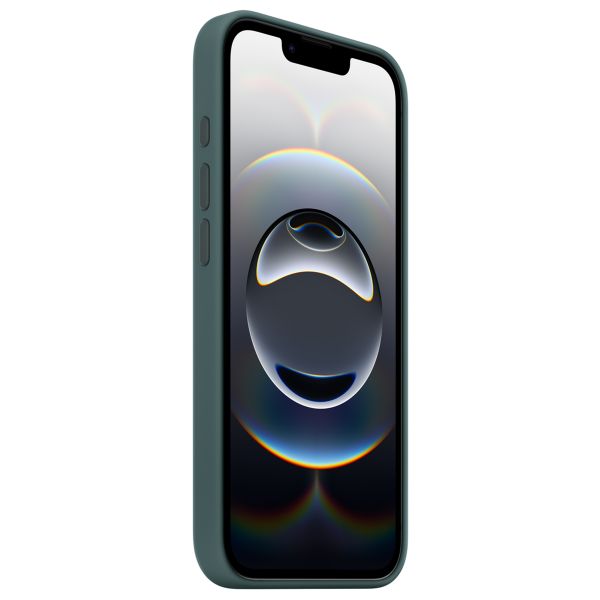Apple Coque en silicone Apple iPhone 17e / 16e - Lake Green