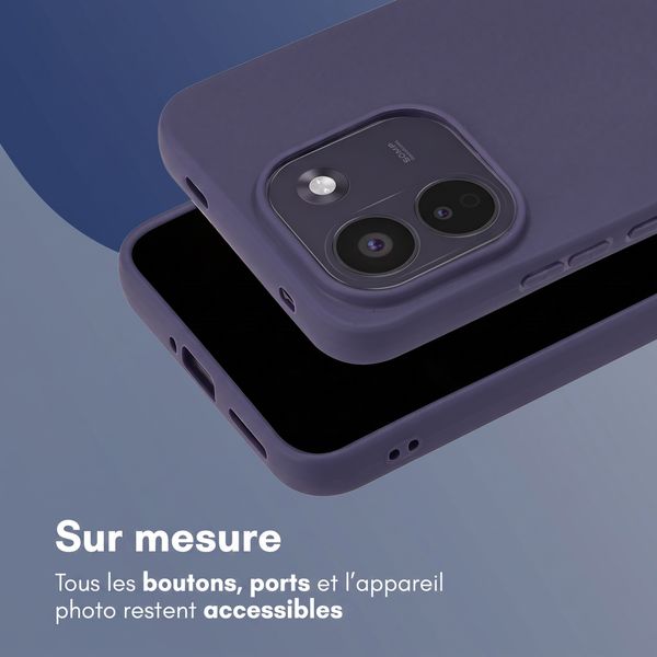 imoshion Coque Couleur Xiaomi Redmi Note 17 Pro Max - Bleu foncé