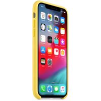 Apple Coque en silicone Apple iPhone X / Xs - Canary Yellow