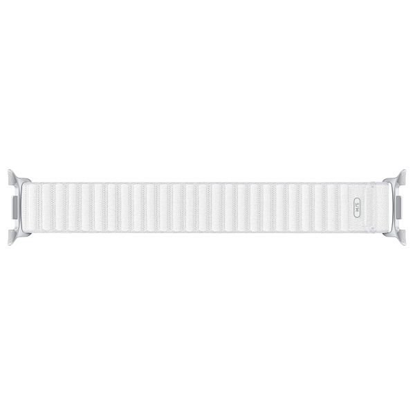 Samsung Bracelet en tissu original Samsung Galaxy Watch 8 (40/44mm) / Classic (46mm) - S/M - Blanc
