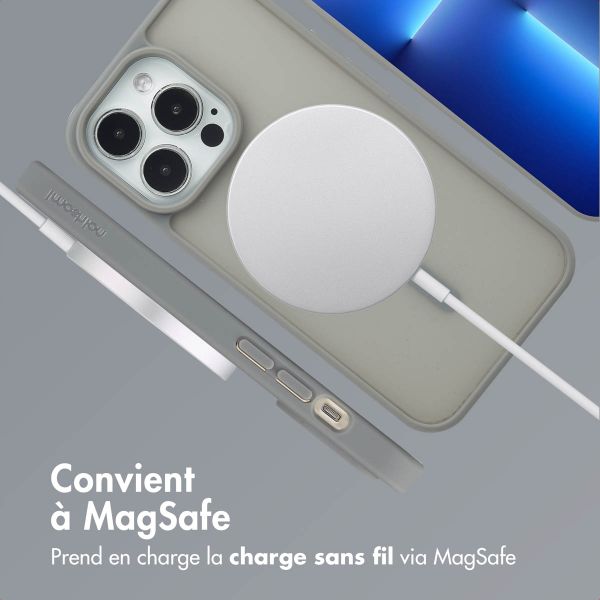 imoshion Coque Color Guard avec MagSafe Apple iPhone 13 Pro - Gris
