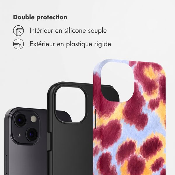 Selencia Coque arrière Vivid Apple iPhone 13 - Rebel Crush