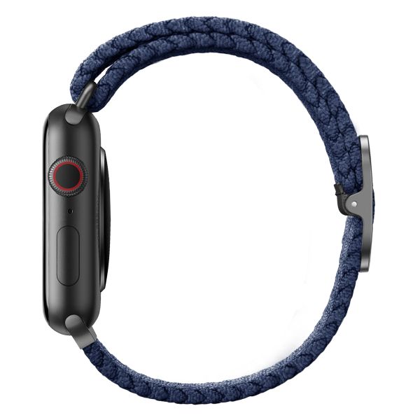 Uniq Bracelet tressé Aspen Apple Watch | 44/45/46/49 mm - Oxford Blue