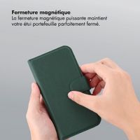 Accezz Coque portefeuille Edge amovible avec MagSafe Apple iPhone 18 Pro / 17 Pro - Vert