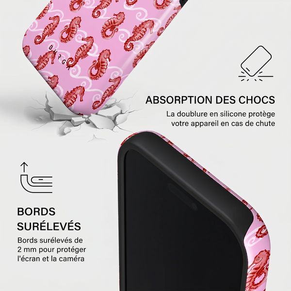 Burga Coque Tough MagSafe Apple iPhone 17 Pro - Coral Reef