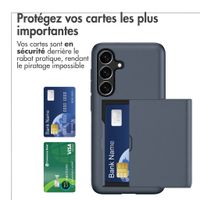 imoshion Coque arrière avec porte-cartes Samsung Galaxy S26 FE - Bleu foncé