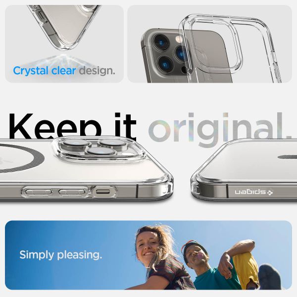 Spigen Coque Ultra Hybrid MagSafe Apple iPhone 14 Pro - Carbon Fiber Black