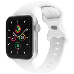 imoshion Bracelet en silicone⁺ Apple Watch | 44/45/46/49 mm - Taille M/L - Blanc