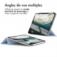 imoshion Magnetic etui de téléphone portefeuille Apple iPad Pro 11 (2022 / 2021 / 2020 / 2018) - Bleu clair