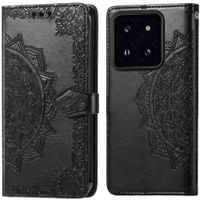 imoshion Etui de télephone Mandala Xiaomi 14T Pro - Noir