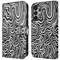 imoshion Étui de télephone portefeuille Design Samsung Galaxy A32 (5G) - Black And White