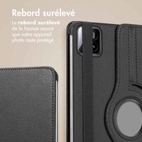 imoshion Coque tablette rotatif à 360° Xiaomi Pad 7 / 7 Pro / Poco Pad X1 - Noir