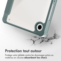 imoshion Coque tablette Origami Samsung Galaxy Tab A11 Plus - Vert foncé