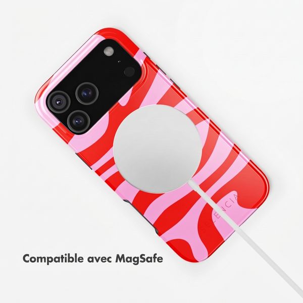 Selencia Coque arrière Vivid avec MagSafe Apple iPhone 18 Pro Max / 17 Pro Max - Dream Swirl Pink