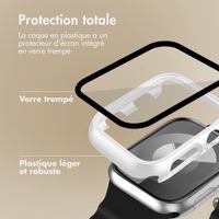 imoshion Coque rigide à couverture complète Apple Watch 1 / 2 / 3 - 38 mm - Blanc