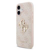 Guess Coque 4G Metal Logo Backcover Apple iPhone 17 - Rose