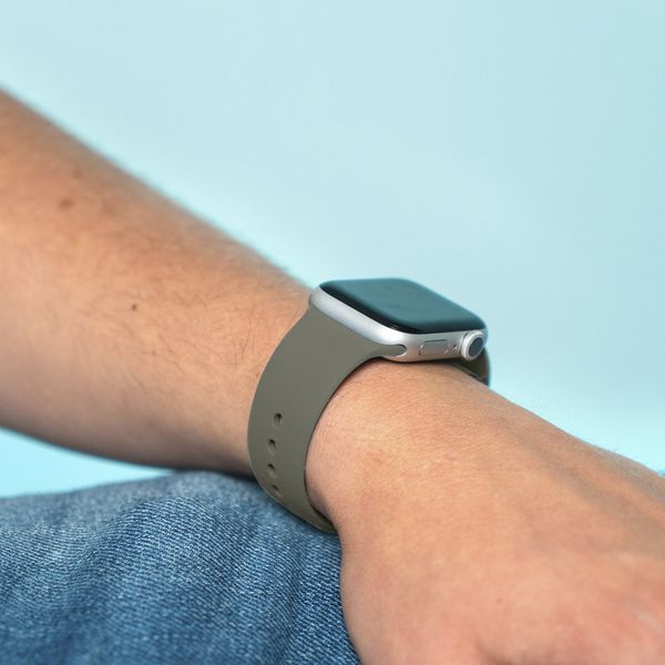 imoshion Bracelet silicone Fitbit Versa 4/ 3 / Sense (2) - Gris foncé