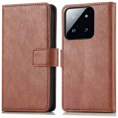 imoshion Étui de télephone portefeuille de luxe Xiaomi 14T Pro - Marron