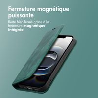 imoshion Étui de téléphone portefeuille Slim Apple iPhone 17e / 16e - Vert