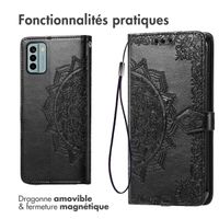 imoshion Etui de télephone Mandala Nokia G22 - Noir