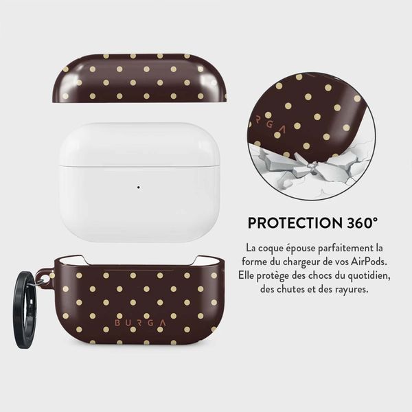 Burga Coque rigide Apple AirPods Pro 2 - Sorry Busy