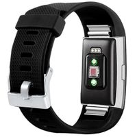 imoshion Bracelet silicone Fitbit Charge 2 - Noir
